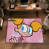 Cartoon D-Dexters Laboratory Good Quality Floor Mat Flannel Rug Non Slip Soft Washable Entryway Hallway Bathroom Kitchen Decor