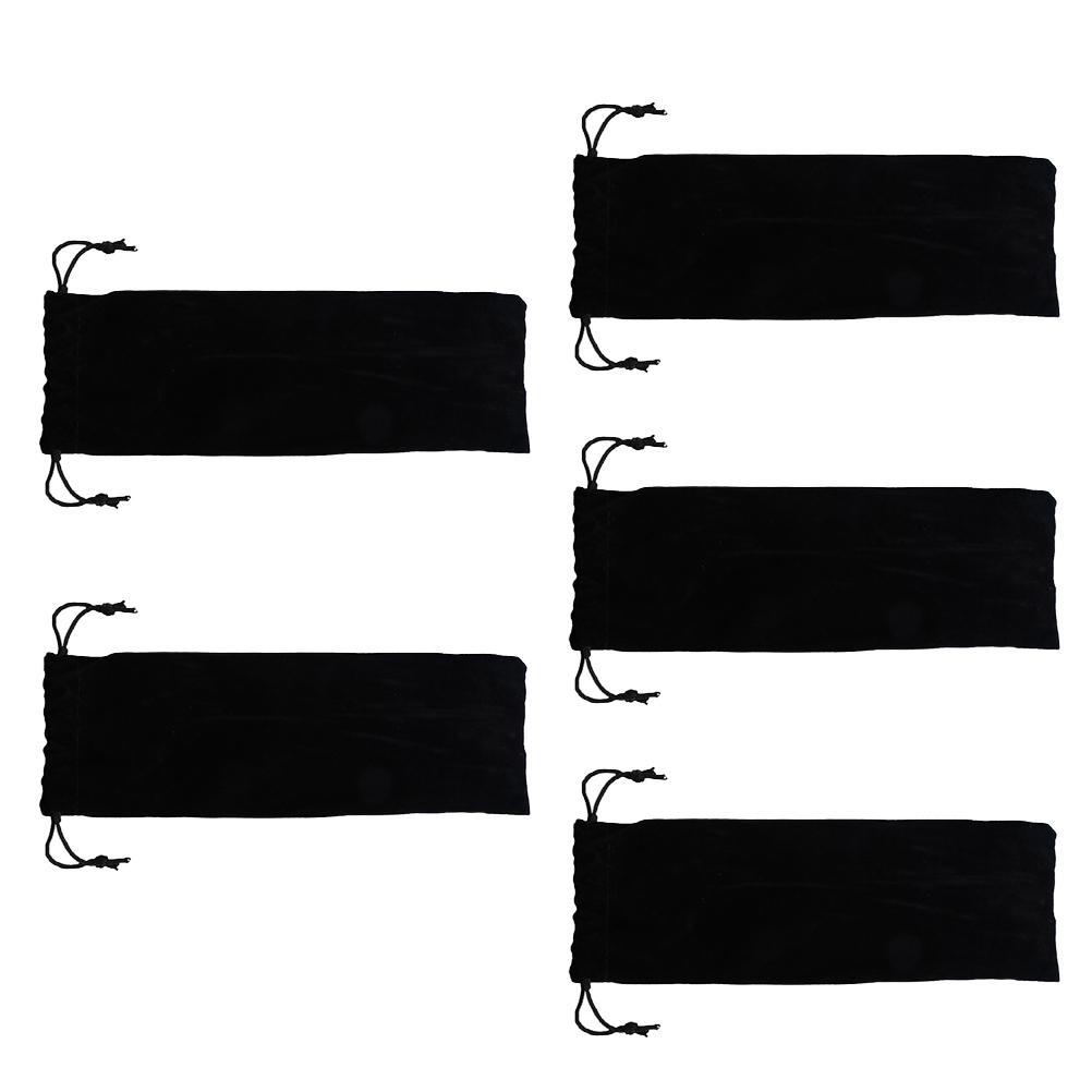 

20 PCS Reusable Straw Carrying Case Cutlery Storage Bag for Travel Lightweight Easy to Clean Prevents Straws for Friends