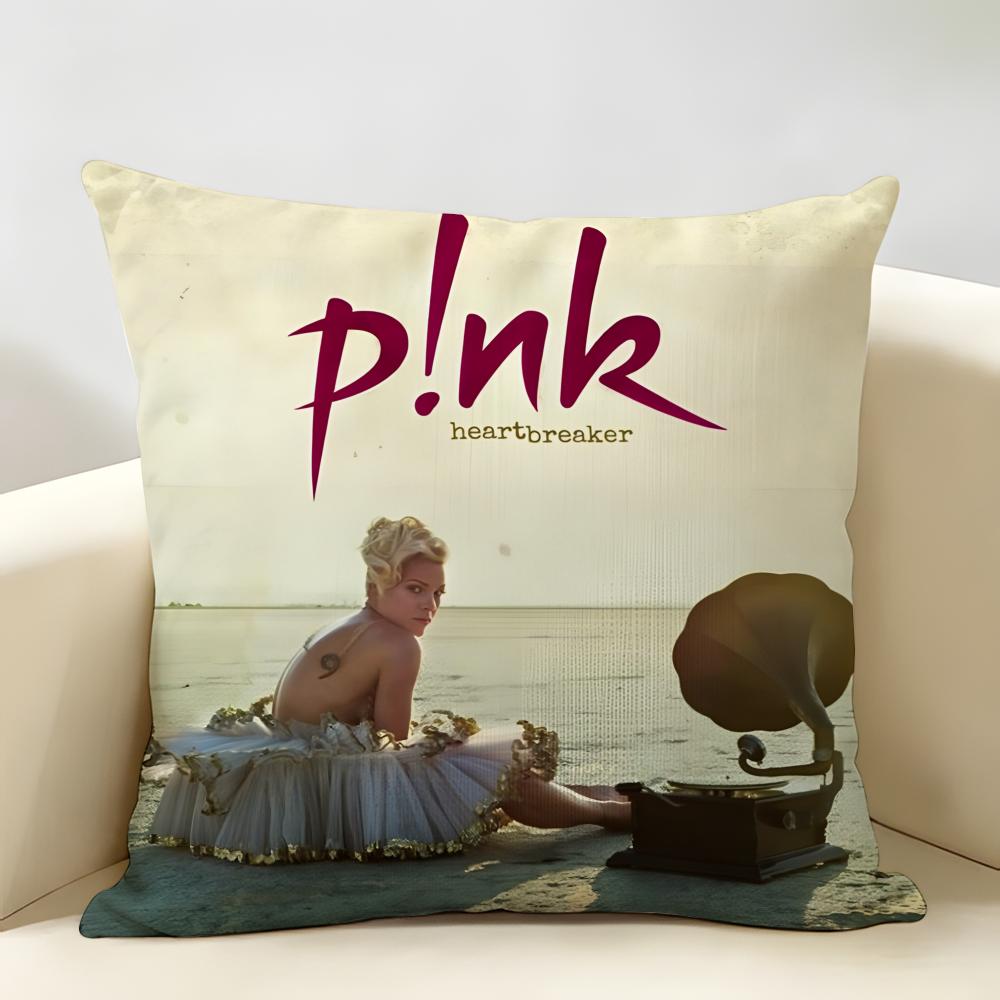 PPInk AAlecia Moore Cushion Cover Natural Linen Organic Fabric DoubleSided Printing Room Sofa Decor Pillow Case