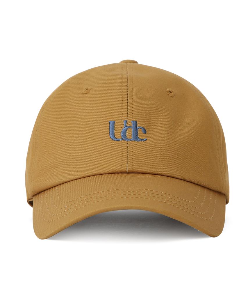 Eondeokeonteulol Cotton Logo Ball Cap Serif Udc / Authenic B B / Mud Yellow
