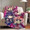Game D Doki S D Doki L Literatuare C Club Blanket Soft and Skin Friendly For Couch Bed Napping Bedspread All Seasons Comforter