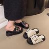 Platform sandals women's summer new fashion flat non-slip retro beach sandals