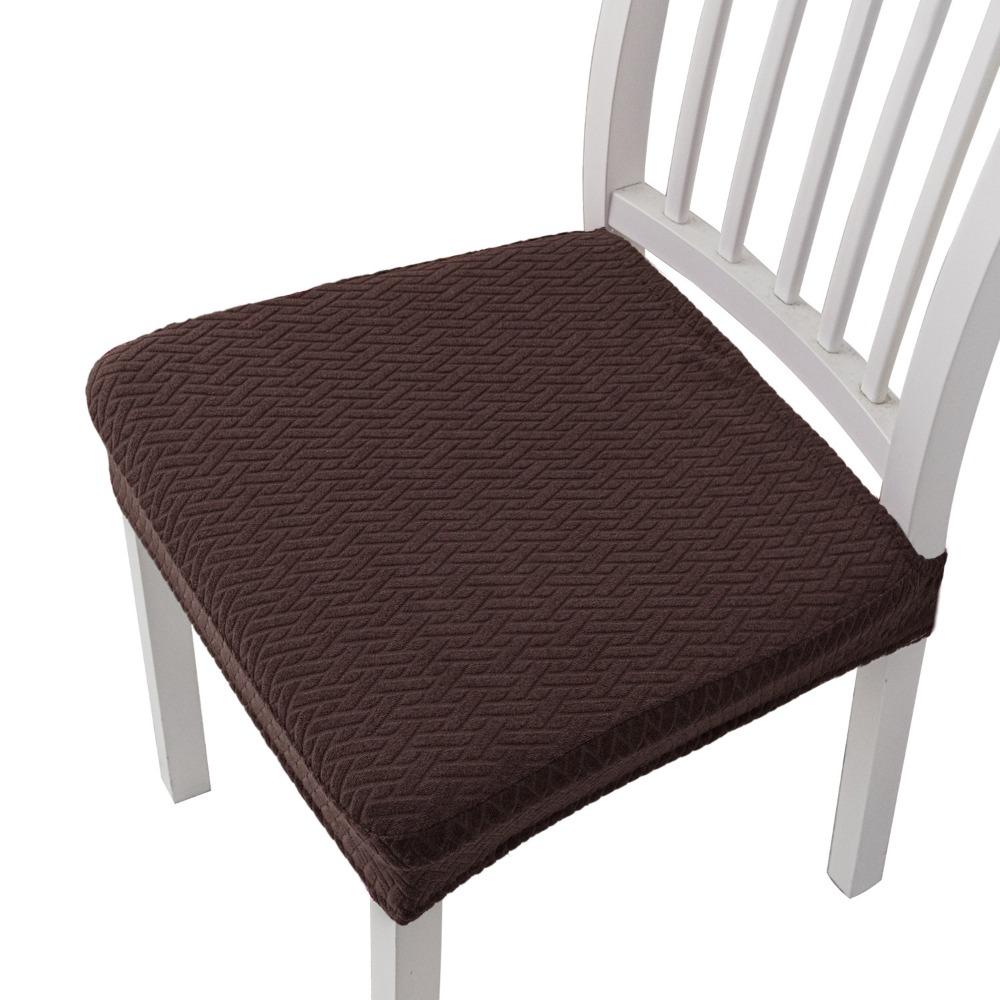 Washable Stretch Chair Seat Covers Removable Dirt-resistant Chair Slipcover  Kitchen