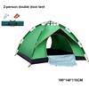 Portable Fully Automatic Tent Quick Opening Double Person Folding Camping Tent 2-person Double Door Beach Tent