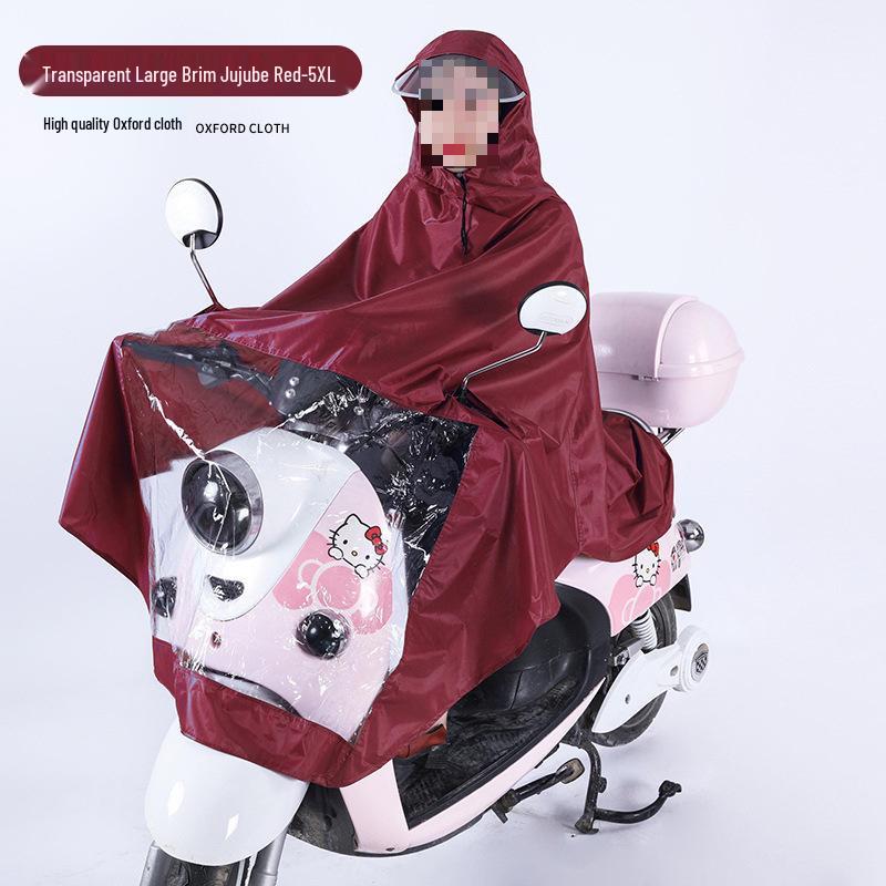 Thickened Waterproof Poncho for Electric Cars & Motorcycles