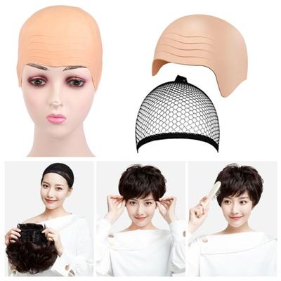 Yousheng paruka pokrývka hlavy měkký make-up latex holá paruka nastavitelná velikost opakovaně použitelný síťovaný kryt film televizní představení oblékání rekvizity pánský kostým