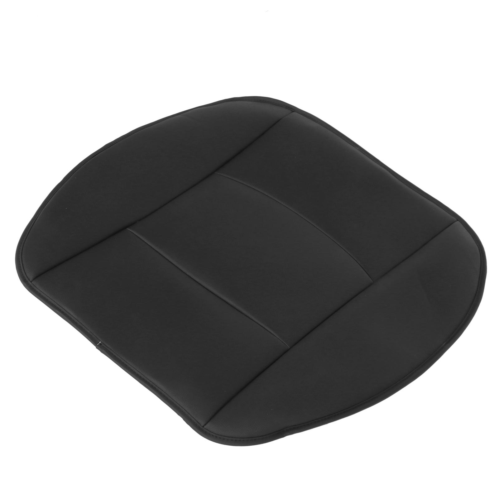 PU Leather Car Replacement Seat Cushion Pad Front Seat Protector Mat Cover for 4 Door Sedan SUV