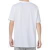 adidas T Shirts Men's White Crew Neck Moderate Straight Fit HE4839