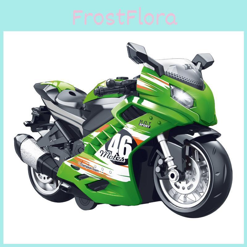 Inertia Motorcycle Toy For Kids With Sound Light Music And Visual Development