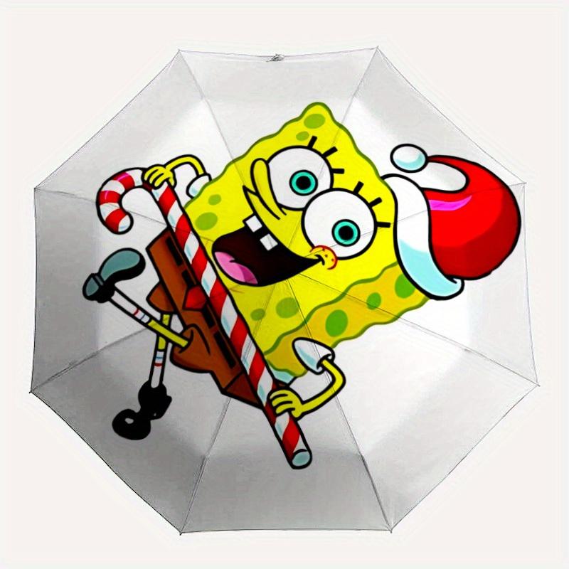 

1pc SpongeBob Automatic Umbrella 8-Bone Design Compact Gear for Outdoor Travel, Perfect Gift for Friends or Family yy250822107