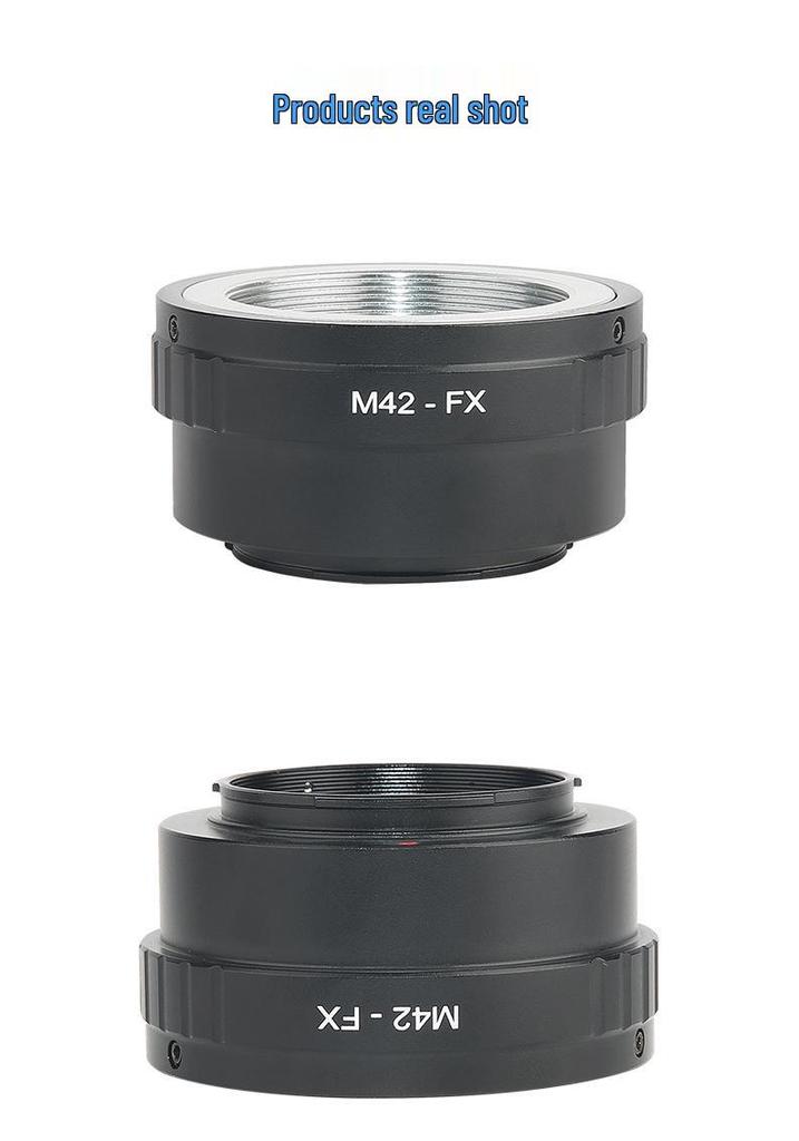 FUYALIN M42-FX Adapter: Compatibel met M42-lenzen voor Fujifilm X-Pro1 systeemcamera's.