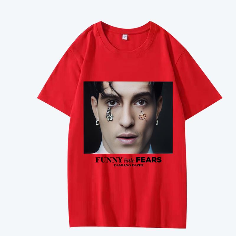 Vtipné tričko Malé strachy pánské dámské Oversized 100% bavlna krátký rukáv Letní chladivé Unisex plus size topy