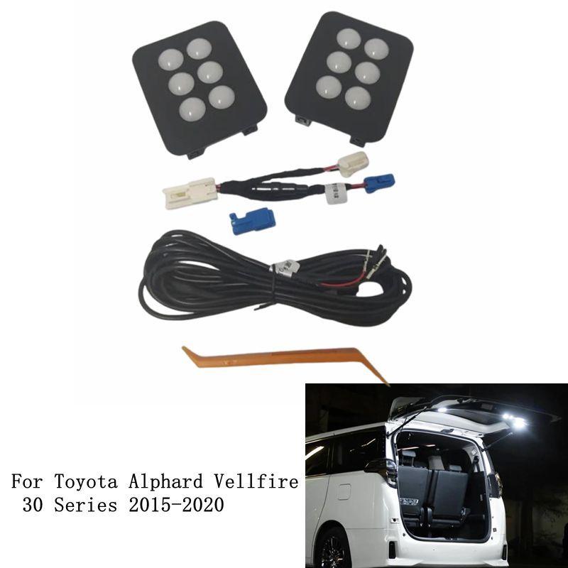 For Toyota Alphard Vellfire 30 Series 2015- LED Trunk Light Tailgate Lamp
