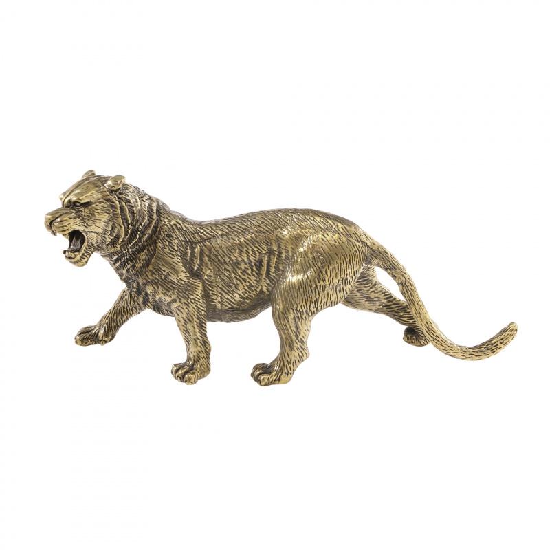 Zodiac Vintage Messing Ornament Neuer Chinesischer Stil Nationaler Trend Dominanter Großer Tiger Tee Haustier Dekoration