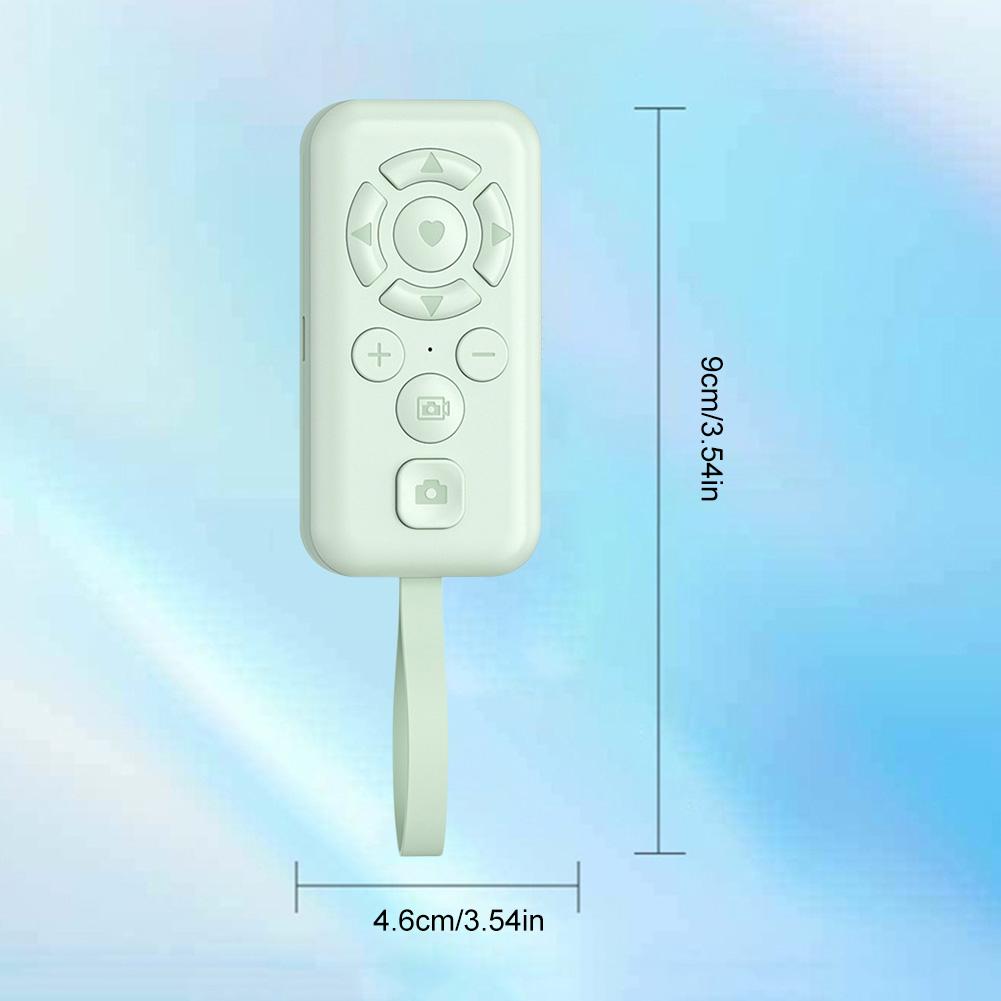 

Wireless BT5.3 Remote Control Type-C Rechargeable Finger Shutter Remote Control Page TurnerMobile Phone Controller For Home Car світло-зелений колір