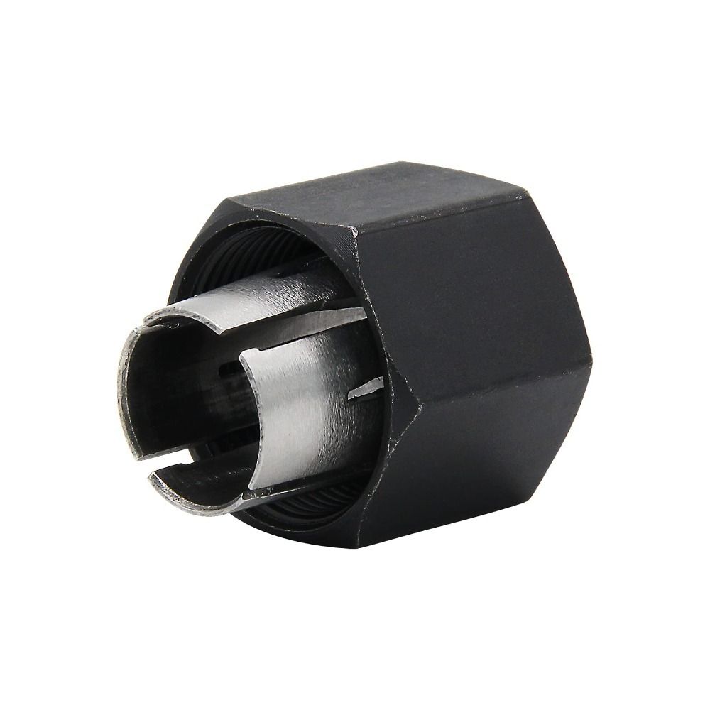 Steel Router Collet Replacement Silver Carving Machine Collet Durable Router Collet  Worker