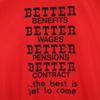 RUSSELL ATHLETIC 80s Made in USA Old CWA Short sleeve T-shirt L Red Men's Used
