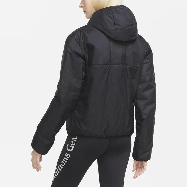 Nike ACG Series Packable Warm Hooded Cotton Jacket Women Jackets Black CV0613-010