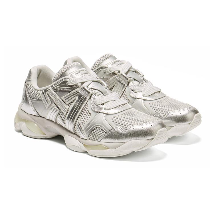 Onitsuka Tiger Abrasion Resistant Low top Casual Shoes Unisex Silver Sneakers 1183C478-020