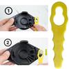 Replacement Blade - Phonillico® - RAC155 RAC157 RAC158 - 50 Pieces - Ryobi Compatible - 6.7 Cm