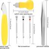 Professional Watch Repair Kit: Adjustable Case Opener & Precision Disassembly Tools for Battery Replacement