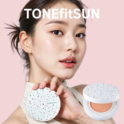 [TONEfitSUN] Veganský tónovací sluneční cushion (SPF 50+/PA++++) 12 g