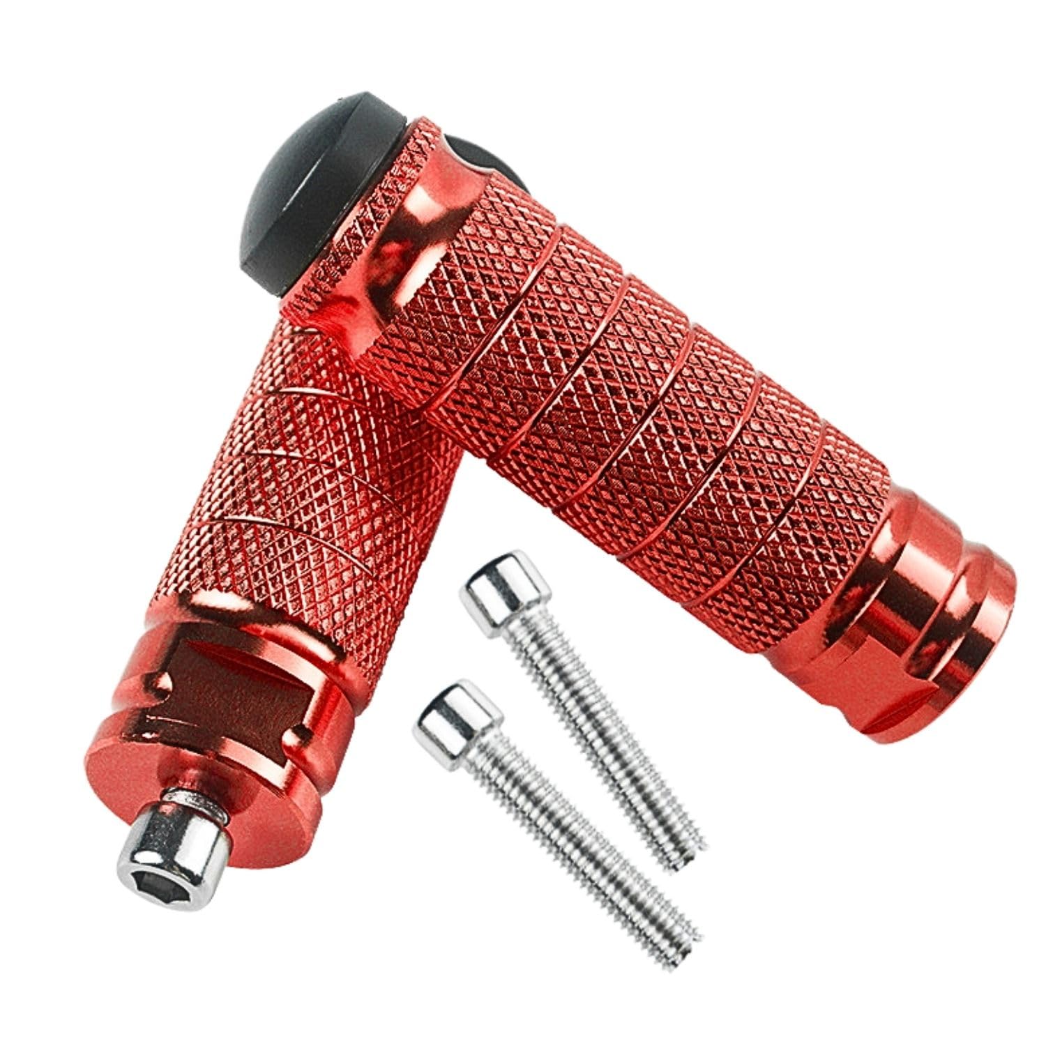 Footpeg Step M8 Bike Pedal Front Footrest Back Step Tandem красный