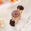 Women Retro Watch Waterproof Quartz Leather Watches Birthday Gift