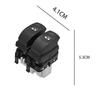 Product code 8200214943 is compatible with the window regulator switch for Renault Clio III models from 2005 to 2019.