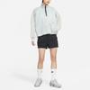Nike Sportswear Tech Pack Half Zip Stand Collar Mesh Semi Transparent Woven Loose Jacket Women Jacket Limestone CZ9788-019
