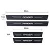 HXGR1 Luminous Car Threshold Decals for Ford Ranger 2025 Carbon Fiber Trunk Sill Anti Scratch Stickers Welcome Pedal Guards Interior
