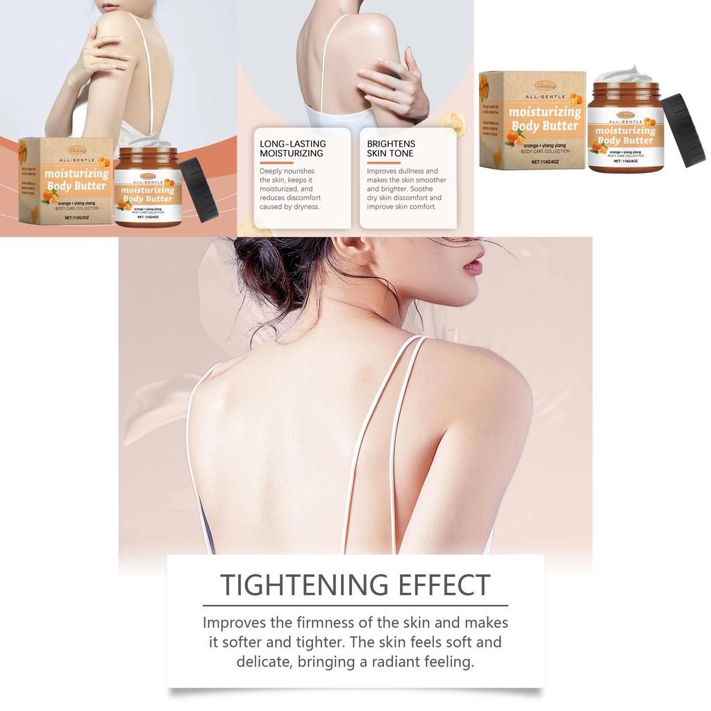 Woodsleep Citrus Body Butter Moisturizing Cream For Nourishing Skin Softness