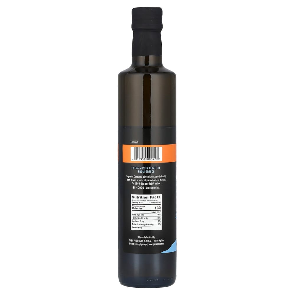 IHerb Gaia Griechisches Natives Olivenöl Extra 500ml (16,9 fl oz)