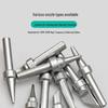 203h 90W High-Frequency Electric Soldering Iron Tip - 200 Universal Soldering Tips: Pointed, Horseshoe, K Knife, Matte Finish