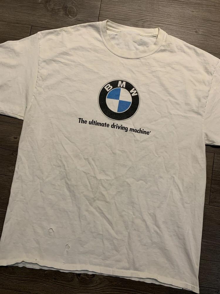 Vintage 90s Car Promo Reprint T-Shirt Retro Racing Machine Graphic White Tee Unisex T-Shirt XXXL