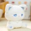 Cute Plush Sitting Cat Toy Soft Stuffed Animal Doll Lovely Huggable Kids Room Decoration Pillow Companion Gift for Friends Kids