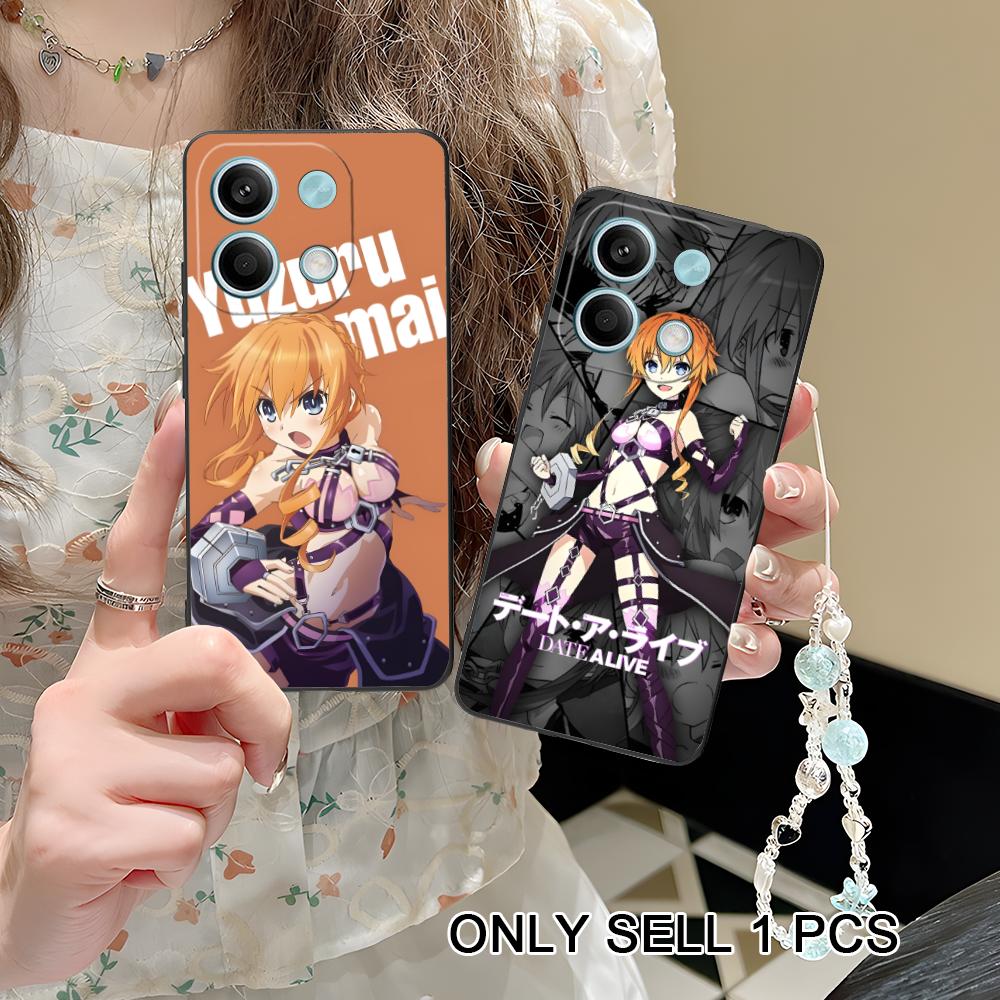 Date a Live Yamai Kaguya Matte TPU Mobile Phone Case for POCO M7 M6 M5 M4 M3 X7 X6 X5 X4 X3 Pro GT 5G Colorful Printing Cover