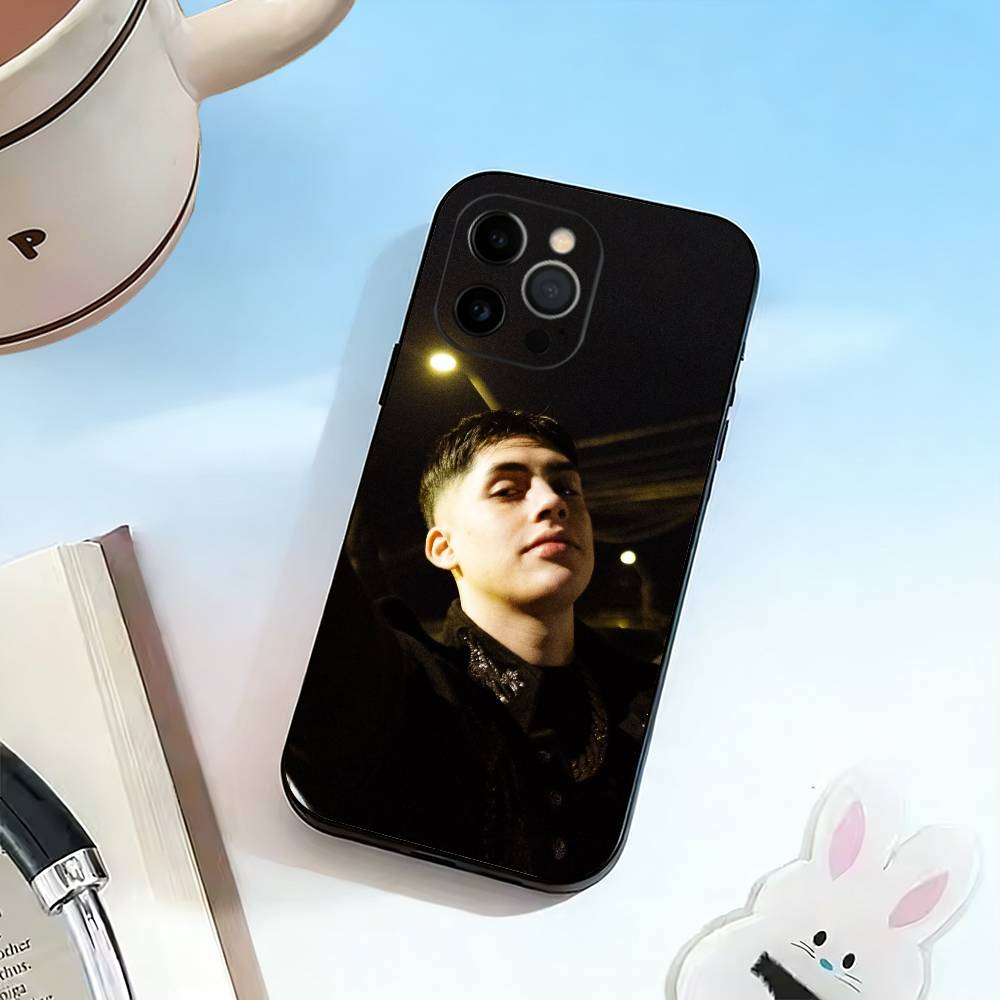 Cris M-J -Singer Phone Case For iPhone 17, 16,15,14,13,12,11 Plus,Pro Max, Others Soft Black Cover