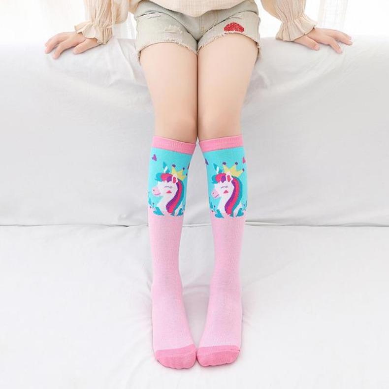 Bebeluș Copil încălzitor gleznă scurt șosete adorabile Desen animat Copii Până la genunchi lung bumbac Bebeluș drăguț Animal Peste genunchi Șosete fete ciorapi