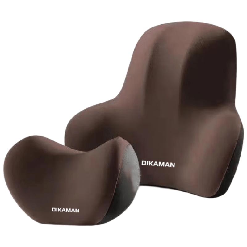 Memory Foam Ergonomic Lumbar & Neck Support Cushion