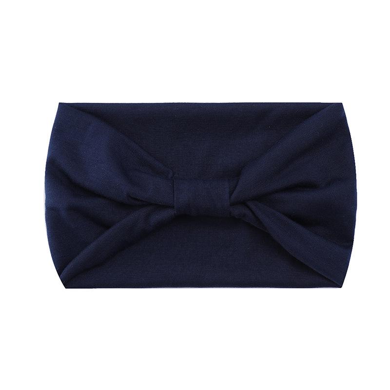 European & American Wide Elastic Yoga Headband - Sweat-Wicking & Absorbing for Fashionable Sports & Cycling