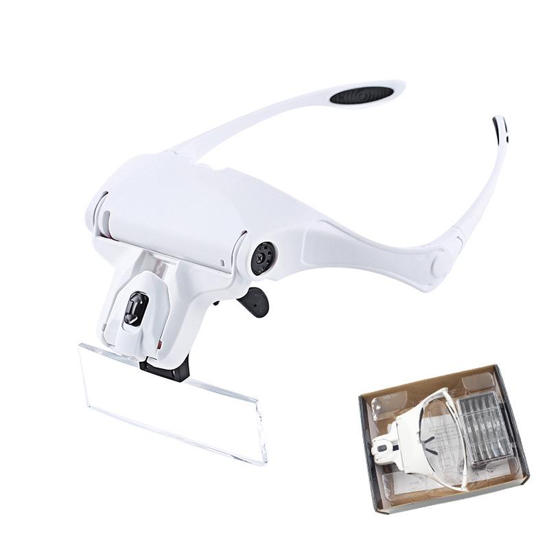 LED Light Magnifying Glass for Microblading, Eyelash Extensions, and Inspection 9892B1