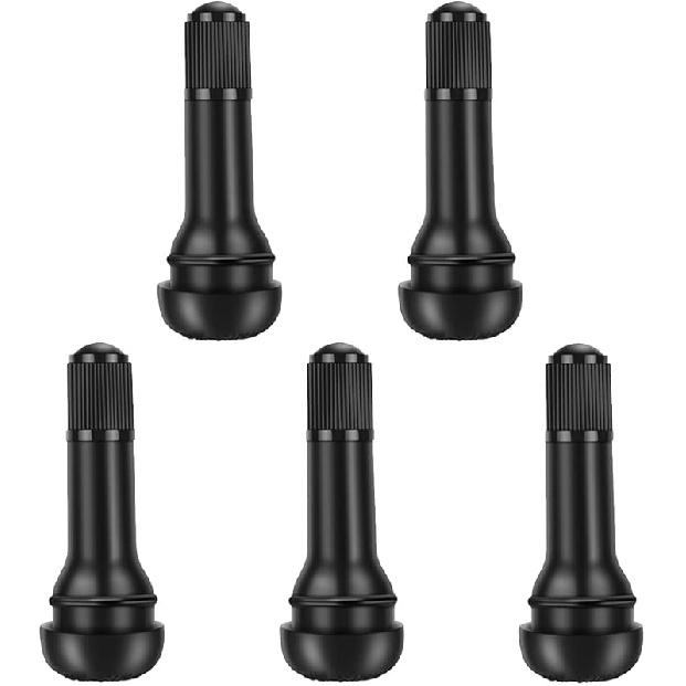 Riseuvo 5pcs TR600 High Pressure Tire Valve Stem - High-Pressure Tubeless Snap-in Valves Good for Larger or Heavy-Duty Vehicle