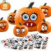 Trend National Charming Diy Pumpkin Stickers For Halloween Party And Crafting Fun
