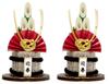 Yamaichi Petit Kadomatsu New Year's Decoration Red K11320
