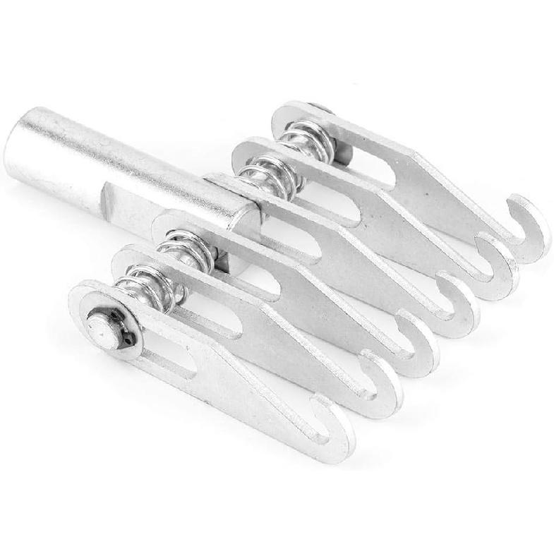 Tbest Dent Puller 6 Finger Hook Head, Metal Dent Puller Adjustable 6 Fingers Hook Pulling Claw Car Body Repair Tool Dent Pulling Claw Puller Dent
