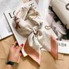 French Retro Silk Women's Square Scarf - Cashew Print, Versatile, High-End Accessory