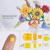 Mini Rose Flower Bouquet Building Sets, Artificial Flowers, Diy Unique Decoration Home, Botanical Collection 547 Pcs Not Compatible With Lego (lavende