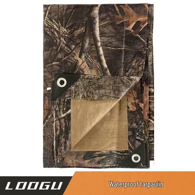 

Bionic Camouflage Waterproof Tarpaulin Sunshade Cover: Thick, Durable Sailcloth for Sun Protection 130g (1.8x2.4m)