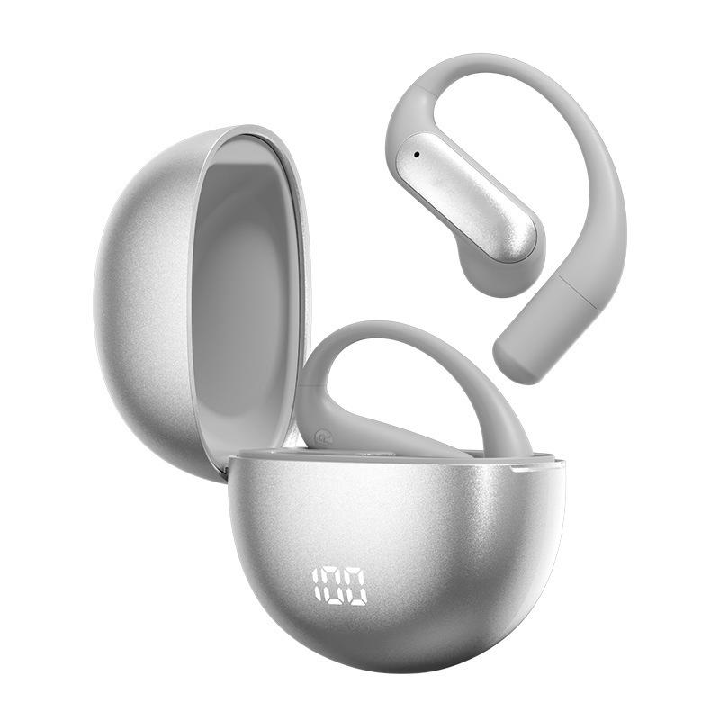M118 Smart AI Translation Bluetooth Earphones with High-Quality Sound, Long Battery Life, Power Display & Ear Hook Design